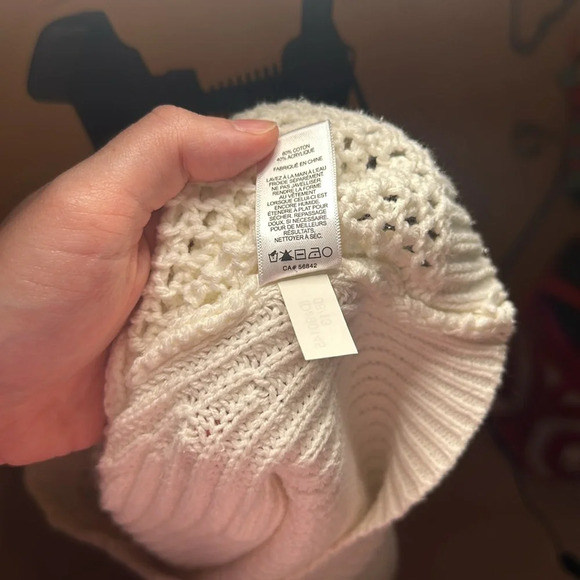 Express Cropped White Sweater - Picture 10 of 10